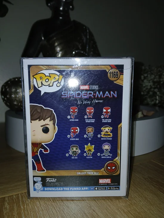 🔥NIB Funko Pop MARVEL Spider-Man NO WAY HOME #1169 & FREE PROTECTOR - Picture 6 of 12